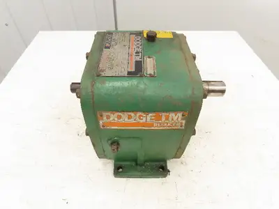 Reliance Dodge TM DR100A Inline Speed Reducer 9.3:1 Gearbox 4.6Hp Input