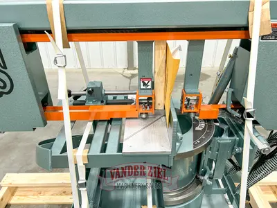 New | in-Stock ELLIS 1800 Horizontal Band Saws Michigan US | Vander Ziel Machinery Sales #480065