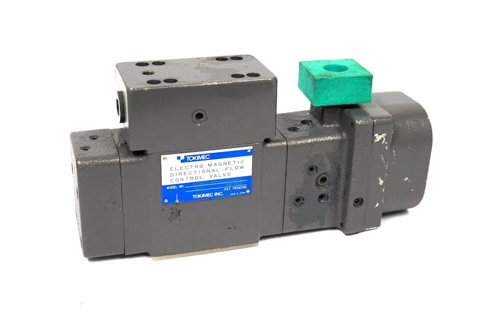 NEW TOKIMEC DEFRG21-03-6C-EX-60-11 DIRECTIONAL CONTROL VALVE DEFRG21036CEX6011