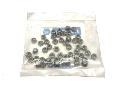 New | in-Stock Fastenal Nylon Insert Lock Nut Stainless Steel 1/4"-20 PACK OF 50 Nuts & Screws Michigan US | Maverick Industrial Sales #1487414