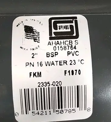 Spears 2335-020 BSP PVC PN 16 Water 2" Loc5E24