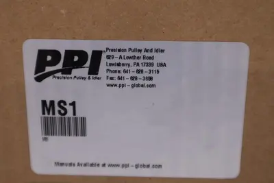 NEW IN BOX Precision Pulley & Idler MS1 SPEED SWITCH 20 TO 240V AC/DC STOCK H11A