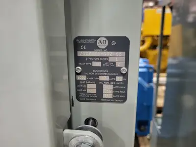 5kV/1200A Medium Voltage MCC Single Structure w/ Motor Protection Relay