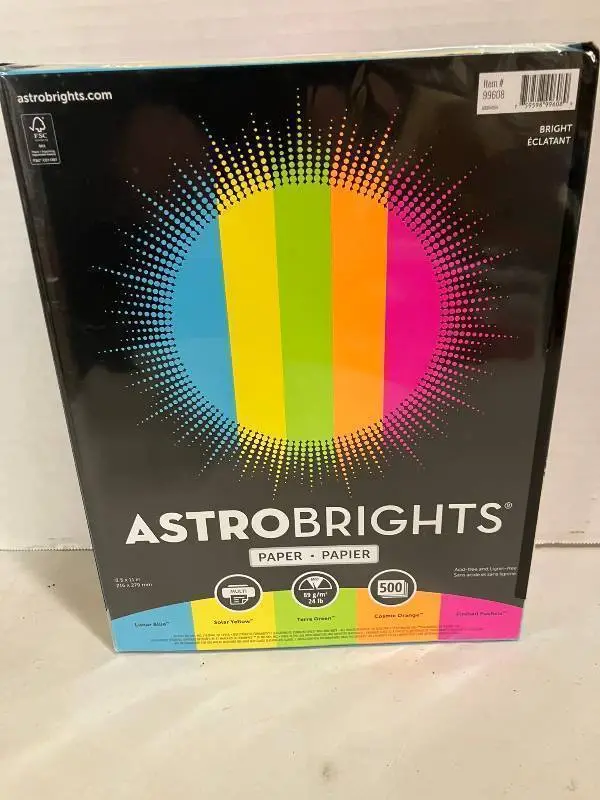 Astrobrights Variety Paper Pack