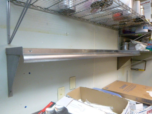 Stainless Steel Wall Shelf