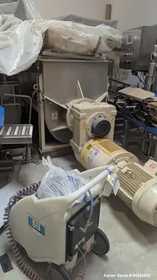 Used Littleford 100 Cu Ft Ribbon Blender – Sanitary Stainless Steel Mixer