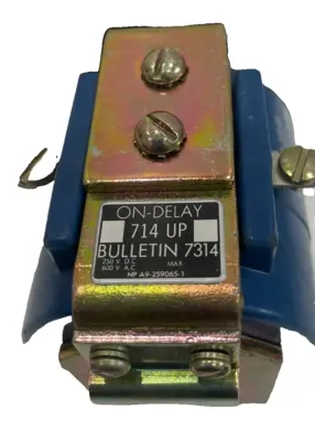 NEW JOSLYN CLARK CONTROLS 714UP-240 PNEUMATIC TIMING RELAY 714UP240