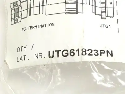 UTG61823PN | Souriau  1/3 Bayonet Coupling IP65 Size 18 23-Pin Circular Male Plug - New