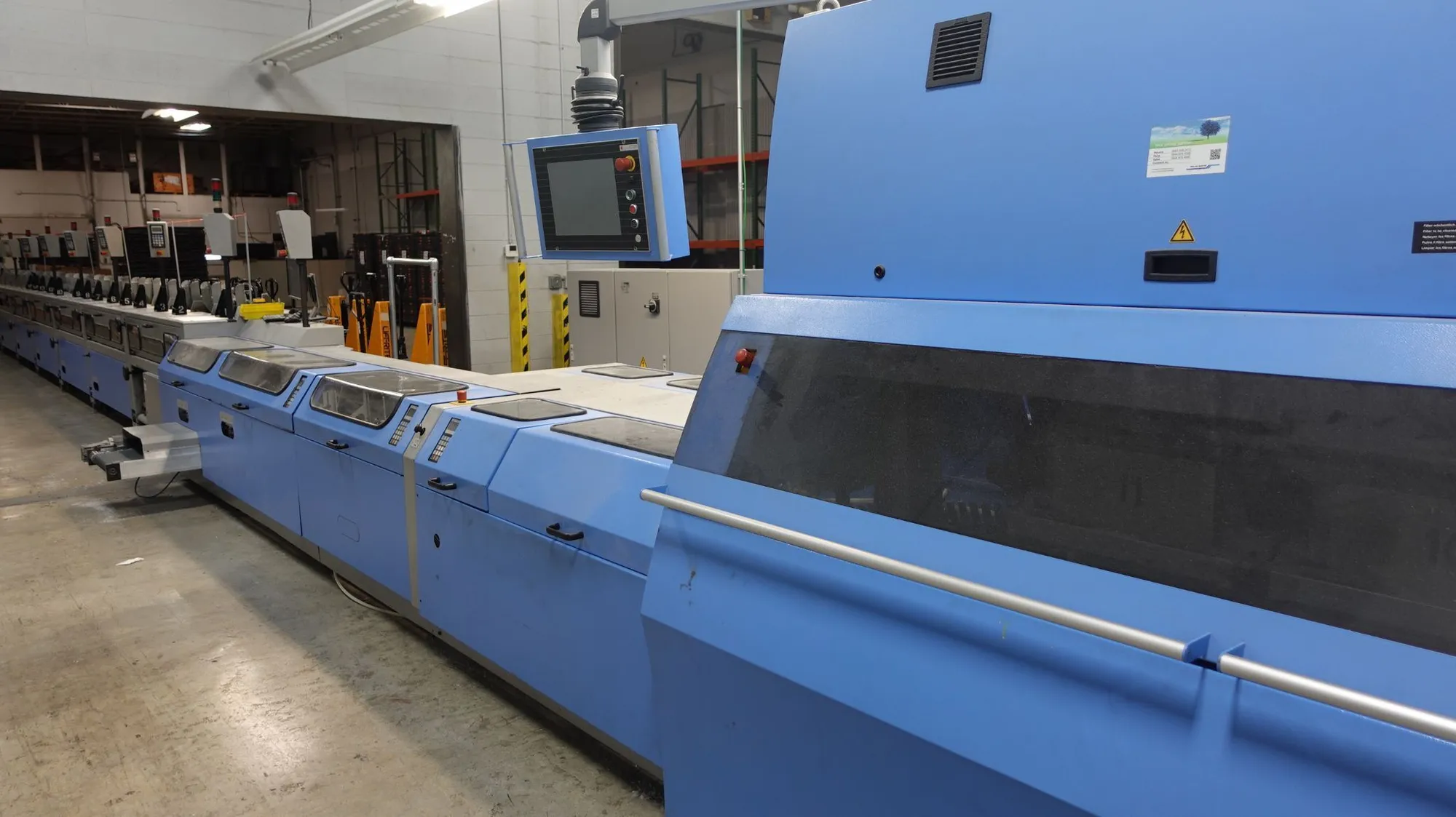 USED 2013 MULLER MARTINI ACORO 3026 – Perfect Binder Line