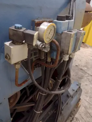 10,000 LB X 42” B&K MOTORIZED UNCOILER COIL REEL : STOCK #22955
