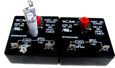 NEW ICM ICM105 TIMER MPS00C2X600 LOT OF 2