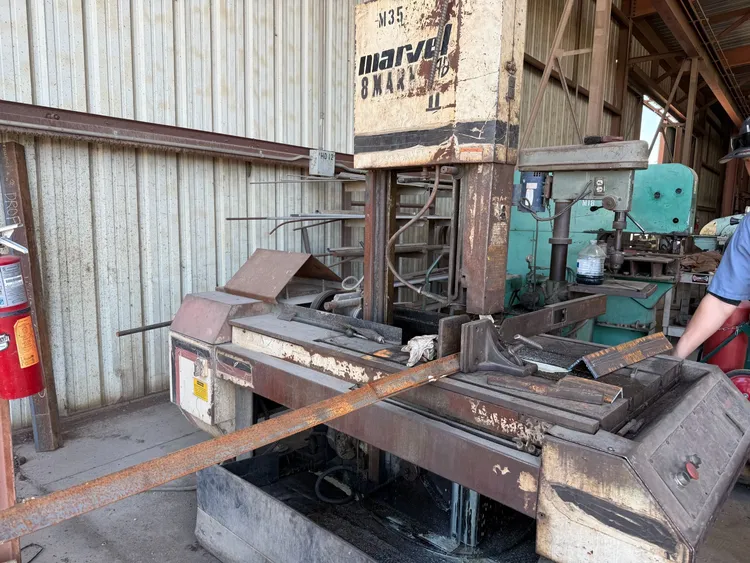 Used MARVEL 8-MARK II-V Vertical Band Saws California US | JPS International Inc #1053461