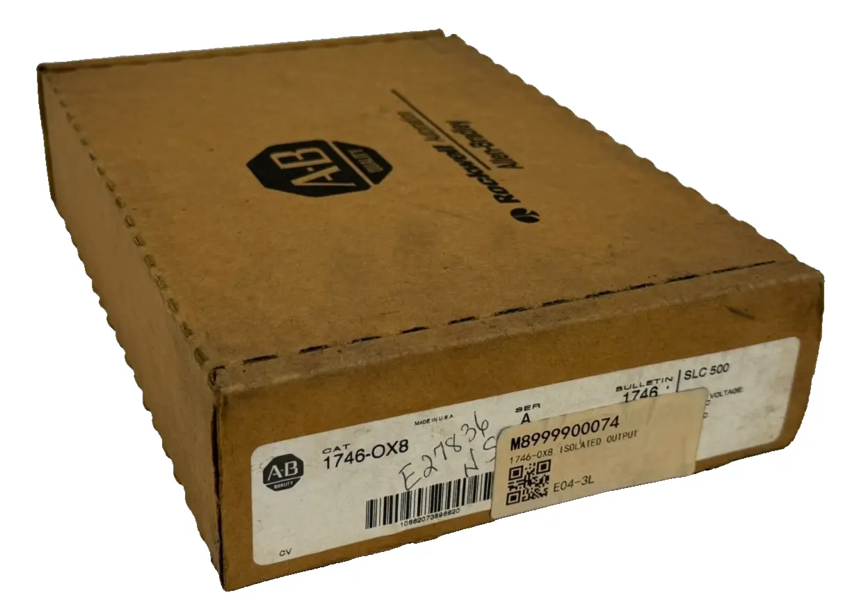 ALLEN BRADLEY 1746-OX8 OUTPUT MODULE SLC500 SER. A UNUSED SURPLUS