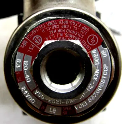 NEW VERSA VSG-2521-316-CD-H2-XXN-D024 VALVE 24VDC VSG2521316CDH2XXND024