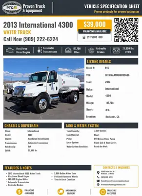 Used 2013 INTERNATIONAL 4300 Box trucks California US | Lillo Machinery #1542375