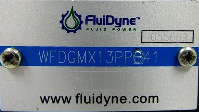 USED FLUIDYNE WFDGMX13PPB41 VALVE 055689