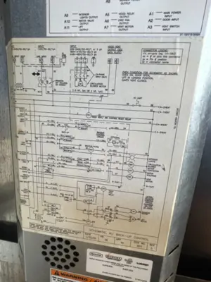 75-0016 Baxter OV500G2-EE Double Rack Gas Rotating Oven