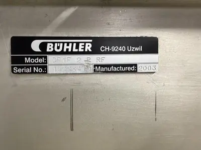 Buhler 8.5 cuft Stainless Steel Plow Mixer