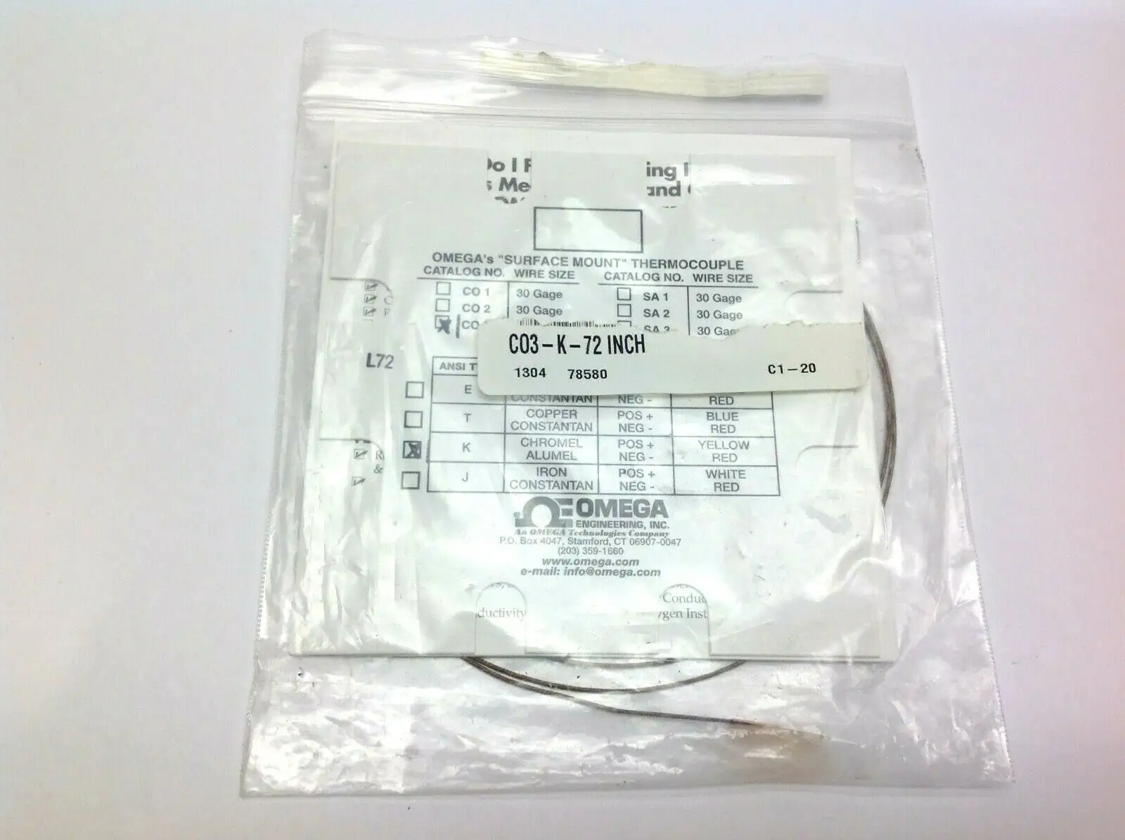 New | in-Stock OMEGA Inch Thermocouple Thermocouples Michigan US | Maverick Industrial Sales #1397334