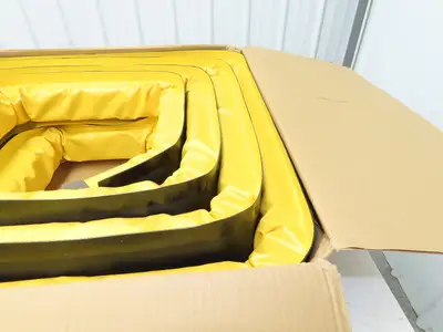 New Pig Build-A-Berm Barrier Kit 5.5"x 50'x 2" Long Term Custom Containment