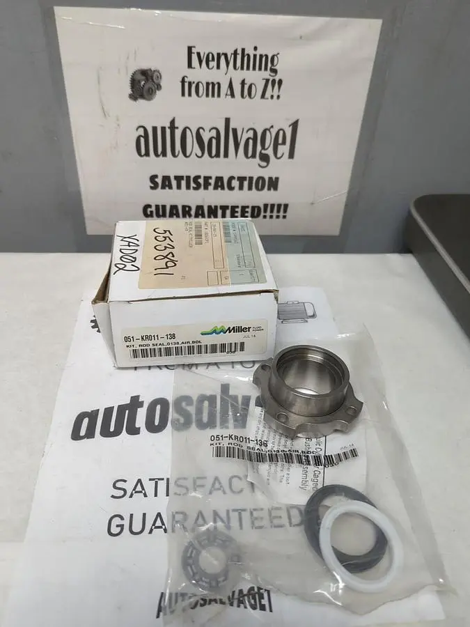 New | in-Stock MILLER 051-KR011-138 Parts (Hydraulics and Pneumatics) Ohio US | Surplus Asset Holdings #1246740