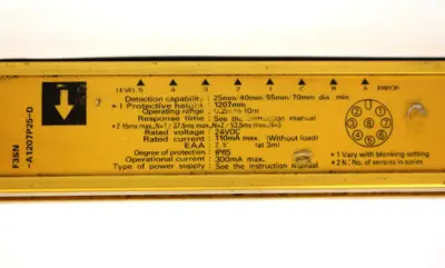 USED OMRON F3SN-A1207P25-D