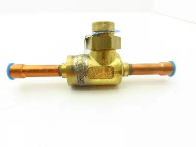 Watts REB100  Brass HVAC Ball Valve 1/2" Copper Line  500 PSI  LOT OF 2