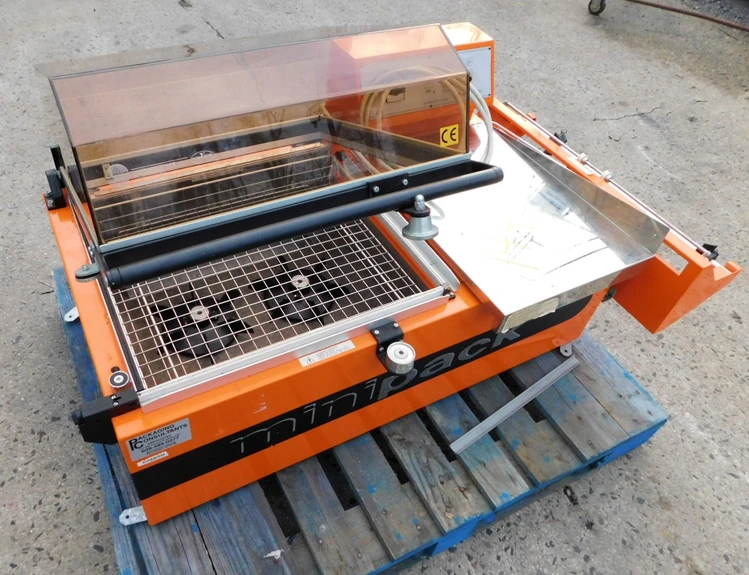 Used MINI PACK L SEALER SHRINK TUNNEL FM 76 SC Shrink Wrappers New Jersey US | Champion Trading Corporation #424221