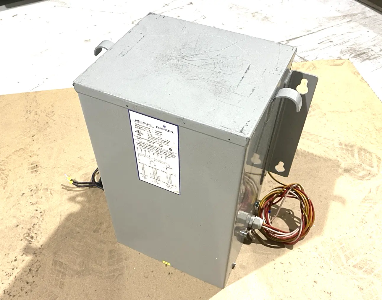 HS5F5AS | Emerson Sola Hevi-Duty  Automation Transformer 5KVA 240X480-120/240 1PH - Used