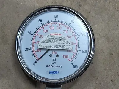 0-1100 kPa Pressure Gauge
