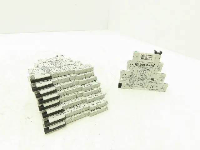 Allen-Bradley 700-HLT1Z Terminal Block Relay 700-HLS1Z24 Ser A 24V Coil Lot of 9
