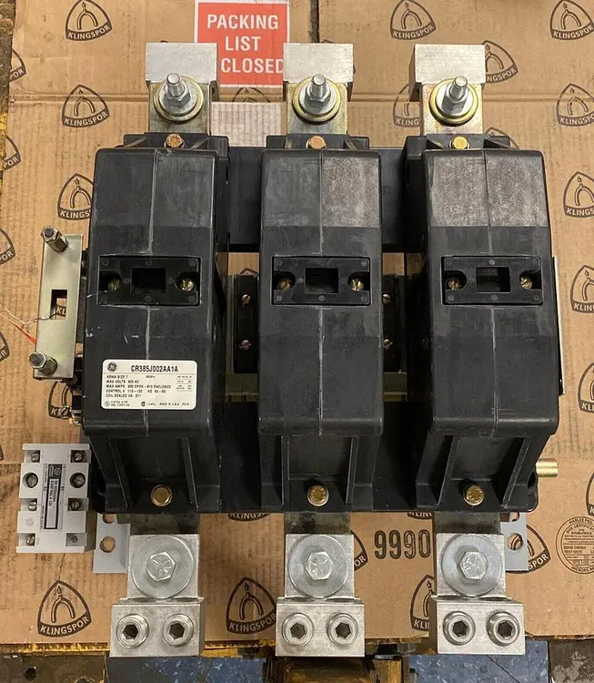 Used GE CR385J002AA1A PLC Contactors Ohio US | Surplus Asset Holdings #1207037