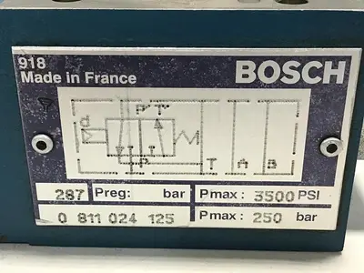 USED BOSCH 0 811 024 125