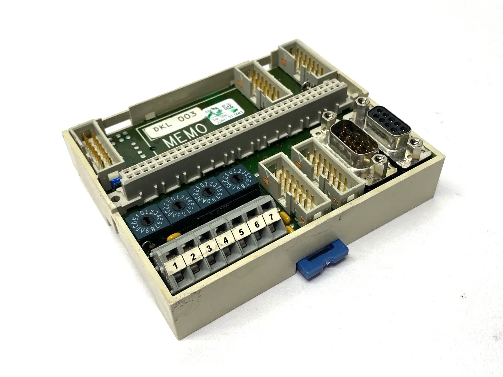 USED SIGMATEK DIAS CPU BASE TERMINAL I/O MODULE DKL003