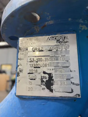 Used 2018 ANDRITZ S3100350.3 CD Pumps Ohio US | HGR 24 #1056370