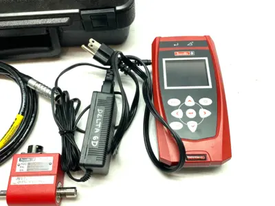 USED DESOUTTER DATA COLLECTOR & ANALYZER W/ DIGITAL ROTARY TORQUE TRANSDUCER