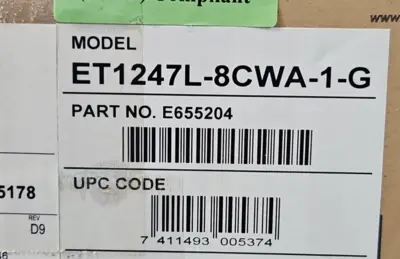Elo Touchsystems ET1247L-8CWA-1-G Monitor loc2E