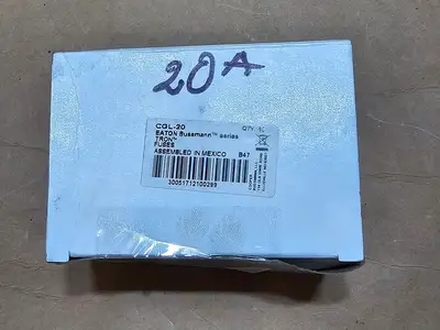 New | in-Stock BUSSMANN CGL-20 Misc Electrical & Power Parts British Columbia CA | Lenmark #1439011