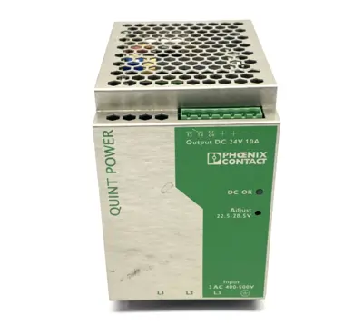 Phoenix Contact QUINT-PS-3X400-500AC/24DC/10 Power Supply 3PH 24VDC 10A 2938617