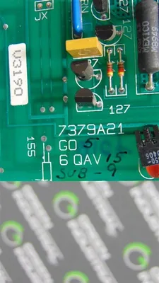 Westinghouse 7379A21G05 Ovation Input Card 6QAV15 Sub 9 Used