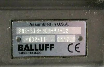 NEW BALLUFF BNS 816-B08-PA-12-602-11 LIMIT SWITCH BNS816B08PA1260211