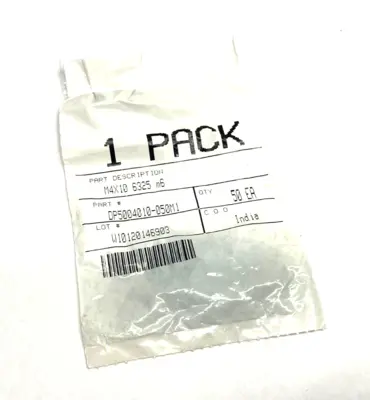 DP5004010-050M1 | Dowel Pin M4X10 6325 m6 PKG OF 50 - New