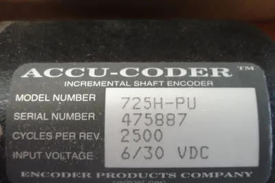 NEW ACCU-CODER 725H-PU ENCODER