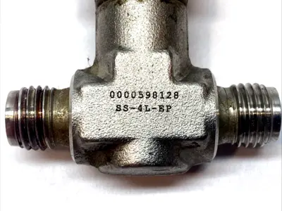 USED SWAGELOK METERING VALVE 1/4"