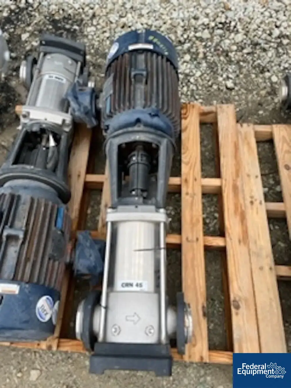 Used Grundfos Grundfos Pump, 316 S/S, 20 HP, Type CRN45 Pumps Texas US | Federal Equipment Company #1337762