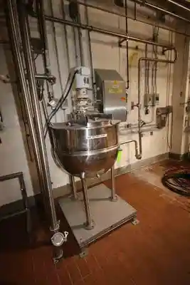 80 gal groen stainless steel kettle