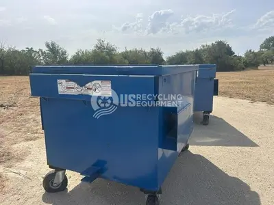 Used UNKNOWN MANUFACTURER USED TWO 2 YARD TOWABLE AND TRAINABLE CARTS Distribution and Warehouse Trolleys Texas US | US Recycling Equipment #1419601