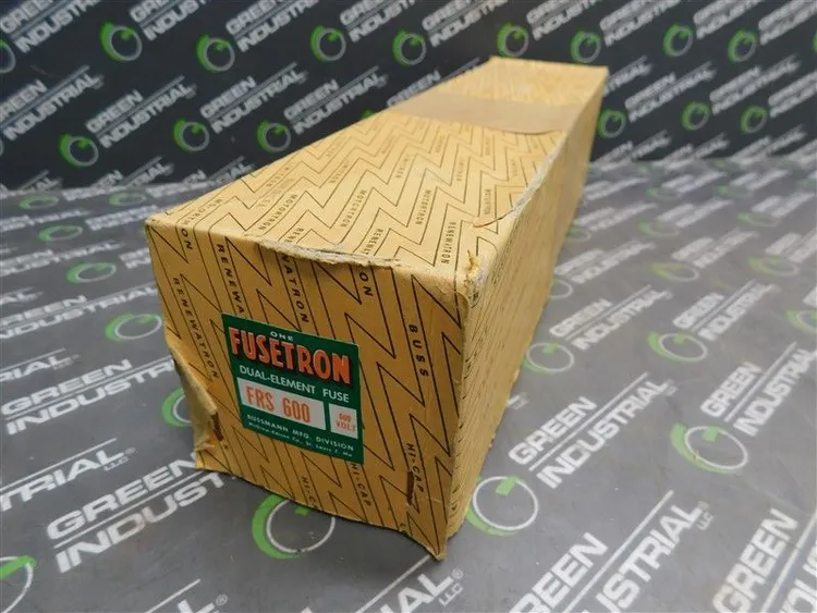 Used FUSETRON FRS 600 Fuses | Green Industrial #673573