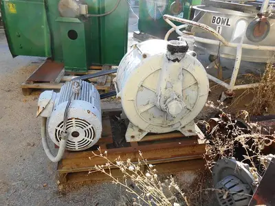 Blower, 20 HP, Centrifugal, 4", Aluminum, #S742072