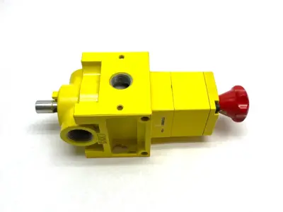 USED NUMATICS SLO-START INLINE MANUAL LOCKOUT VALVE